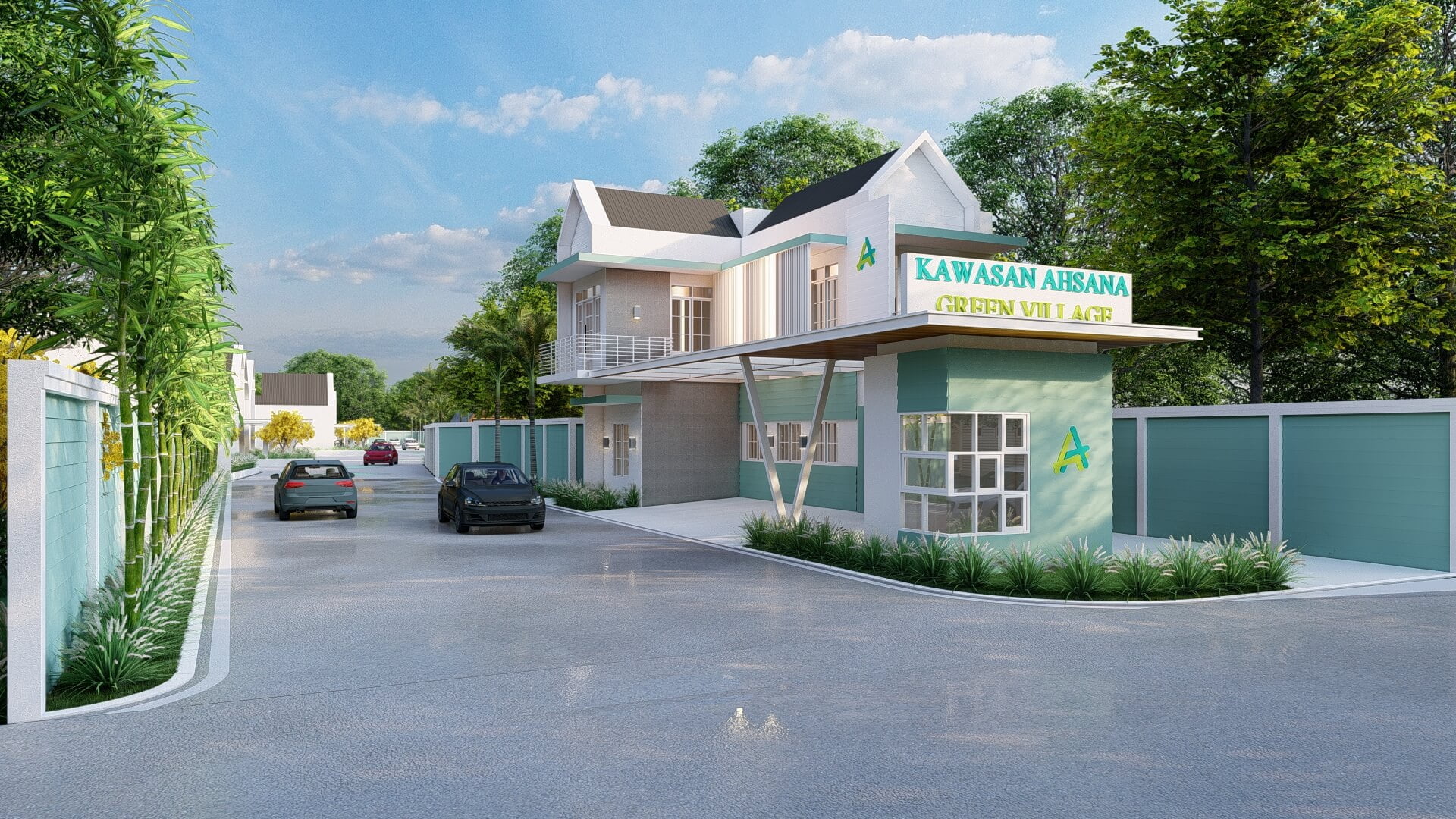 Kawasan Green Village_6 - Photo
